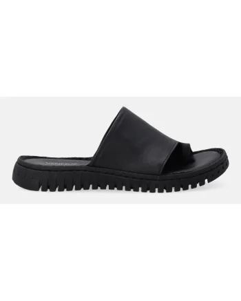 Papuci din piele cu bareta pentru deget