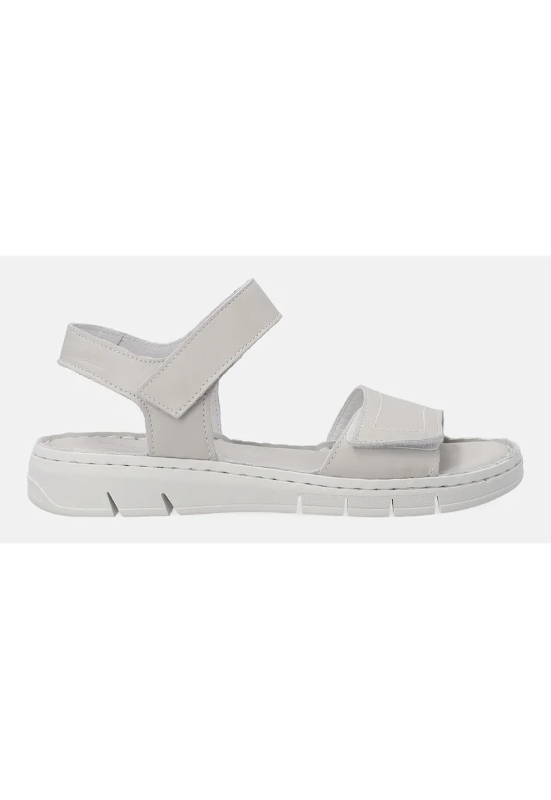 Sandale din piele cu velcro