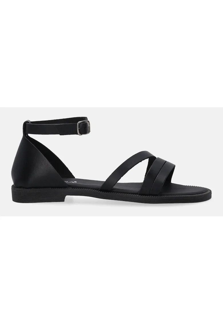 Sandale din piele cu barete multiple