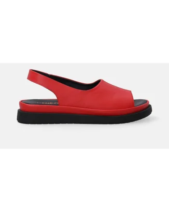 Sandale din piele cu bareta elastica
