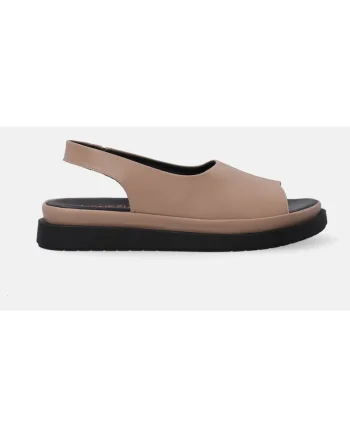 Sandale cu bareta elastica din piele naturala