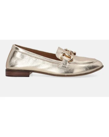 Pantofi loafer din piele cu detaliu metalic