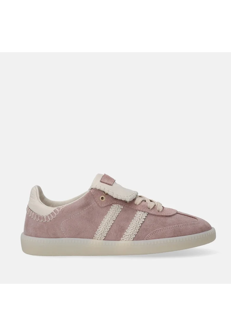 Pantofi sport din piele intoarsa cu elemente decorative