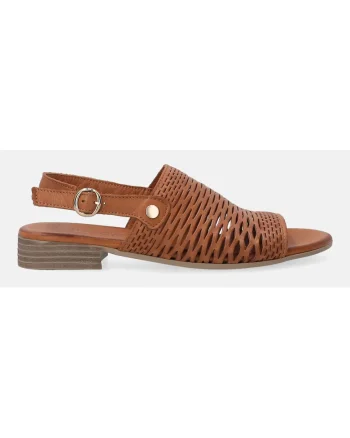 Sandale slingback din piele naturala
