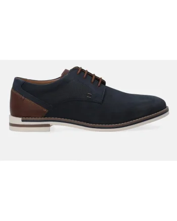 Pantofi de piele nabuc cu siret