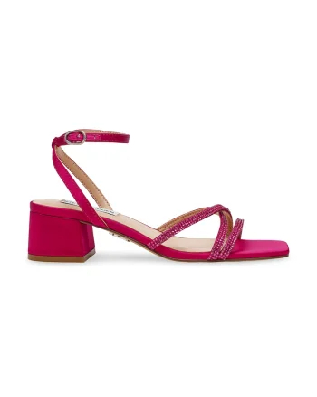 Sandale cu toc masiv Gabby, Fucsia