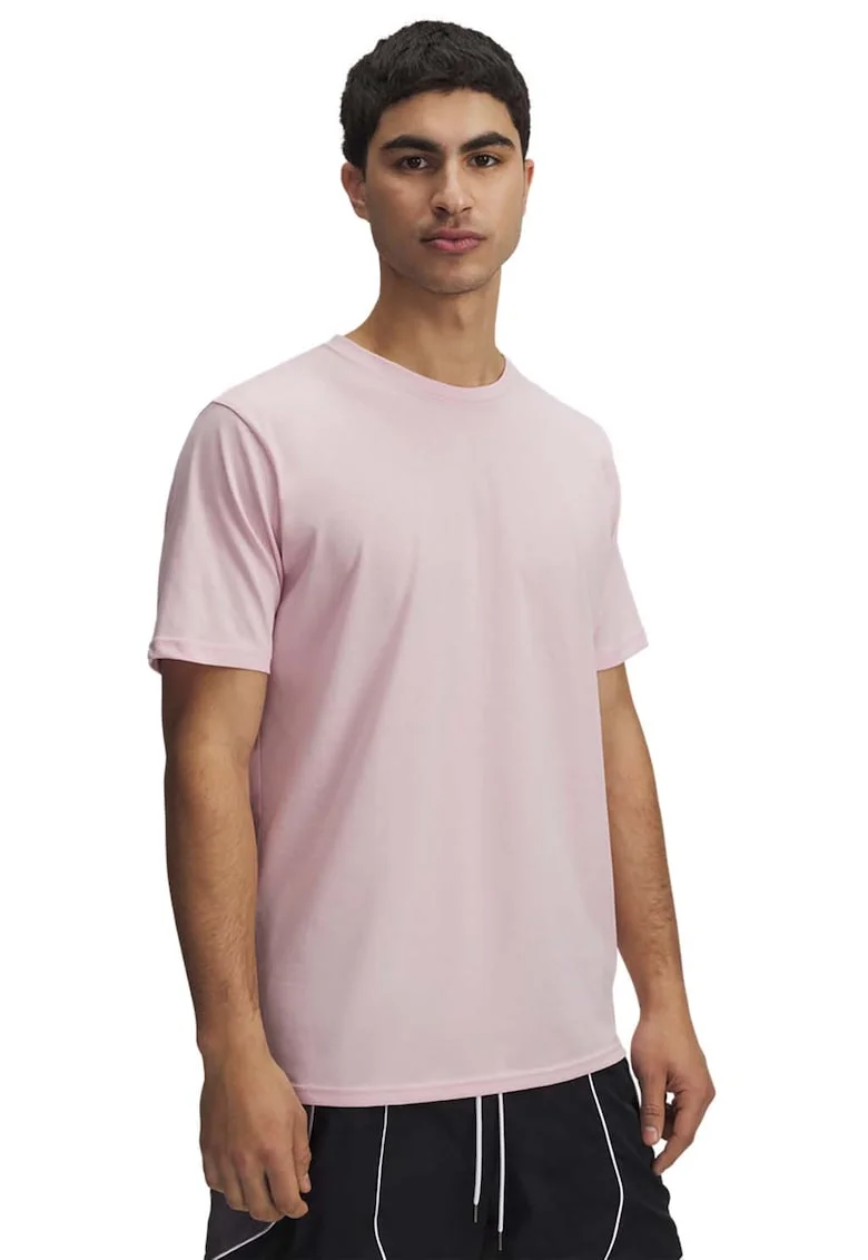 Tricou cu decolteu rotund, pentru fitness Sportstyle