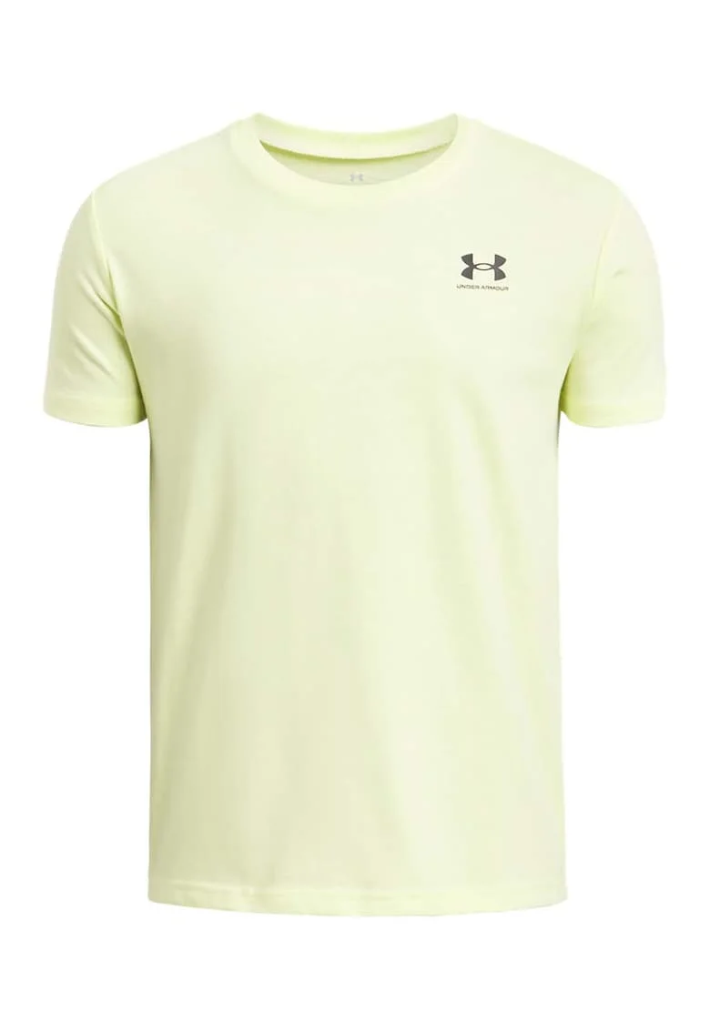 Tricou cu logo Sportstyle, Verde fistic