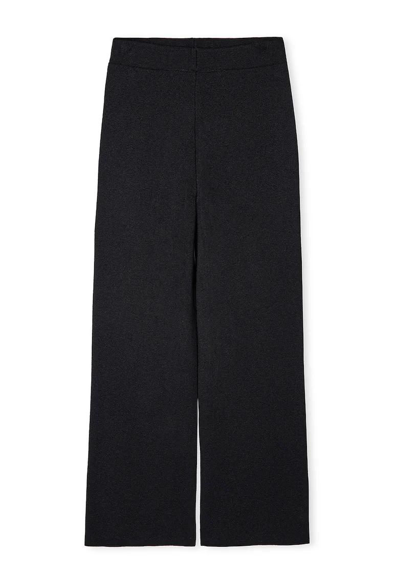 Pantaloni cu croiala ampla, Negru