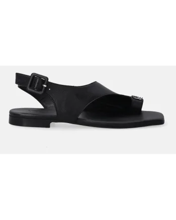 Sandale de piele cu bareta pe deget