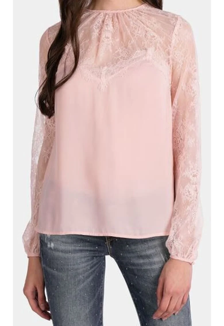 Bluza dama,  roz, 100% poliester