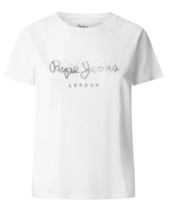 Tricou din amestec de bumbac cu logo