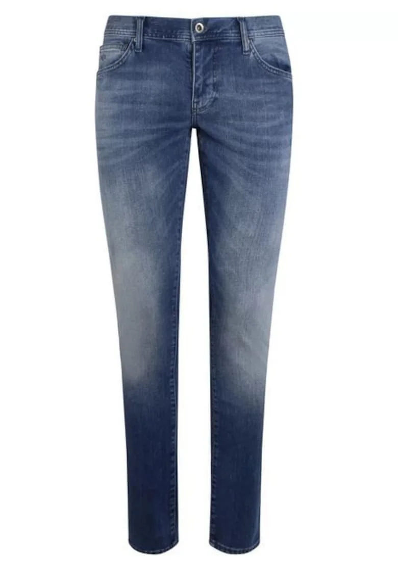 Blugi skinny cu talie joasa