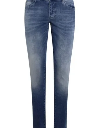 Blugi skinny cu talie joasa