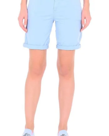Pantaloni scurti  Bumbac, Albastru