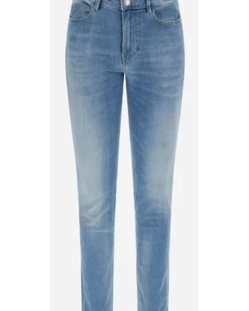 Blugi dama  model W2YA46D4Q01, skinny, albastru, bumbac