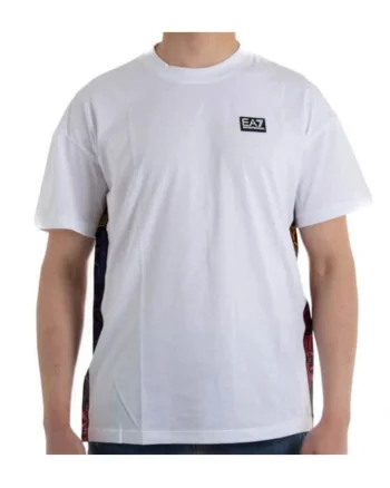 Tricou cu logo discret, 2XL, Alb