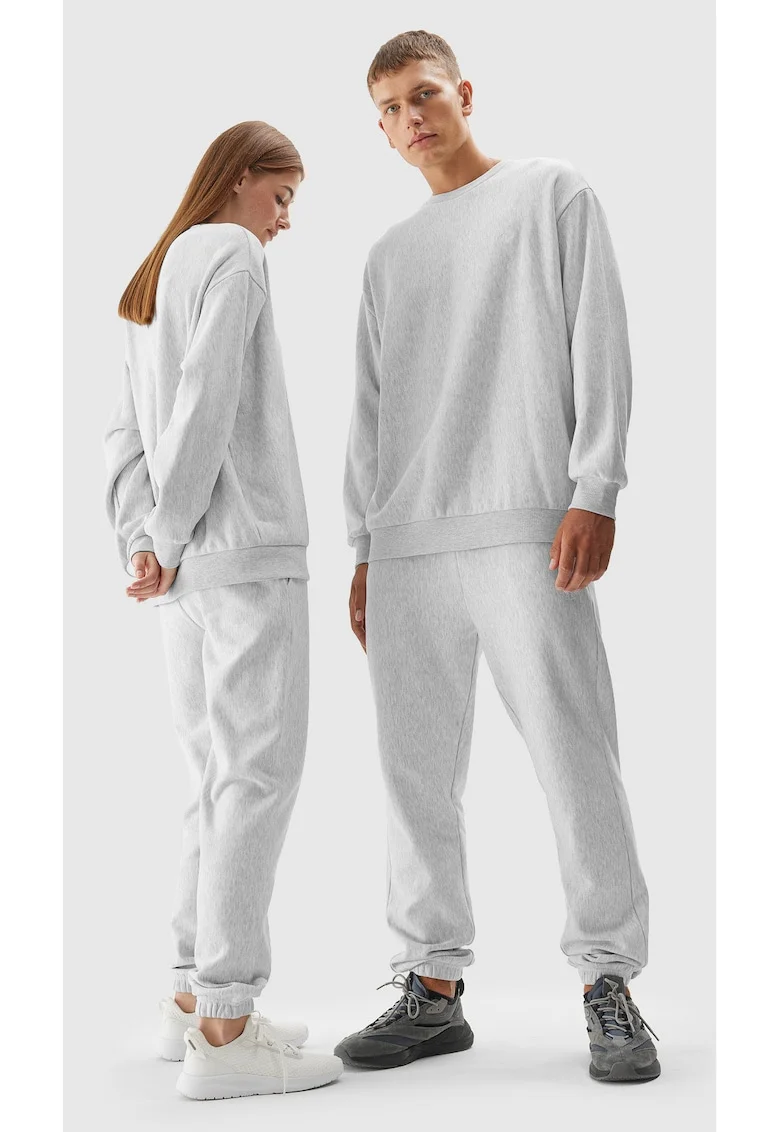 Pantaloni unisex  Bumbac, Gri, Gri