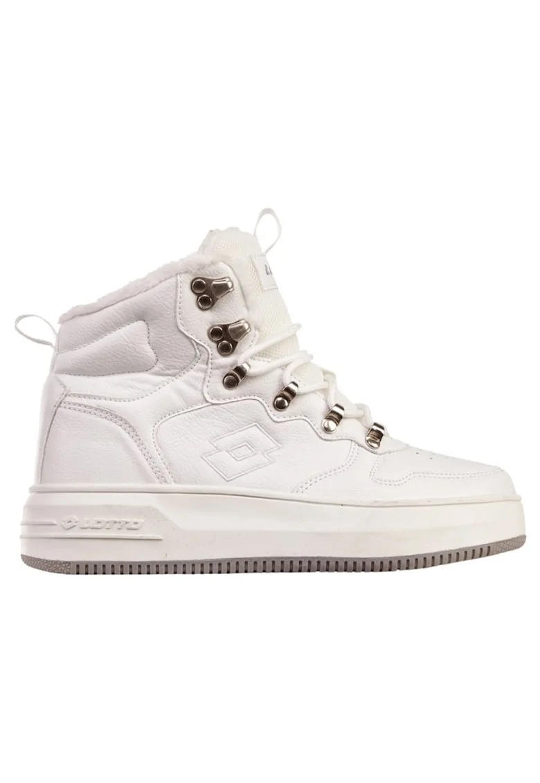 Pantofi dama  Sintetic, Alb, Alb
