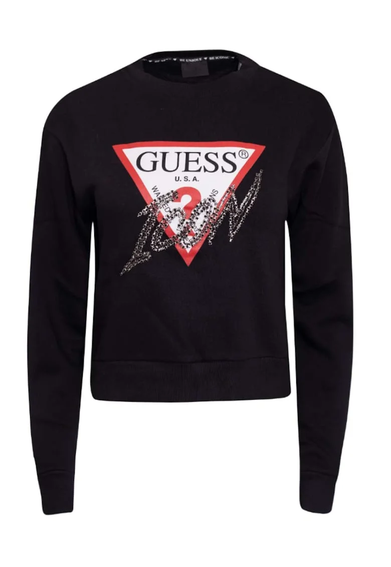 Bluza dama Bumbac, Negru, Negru