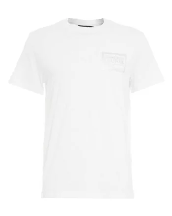 Tricou din bumbac imprimat cu logo