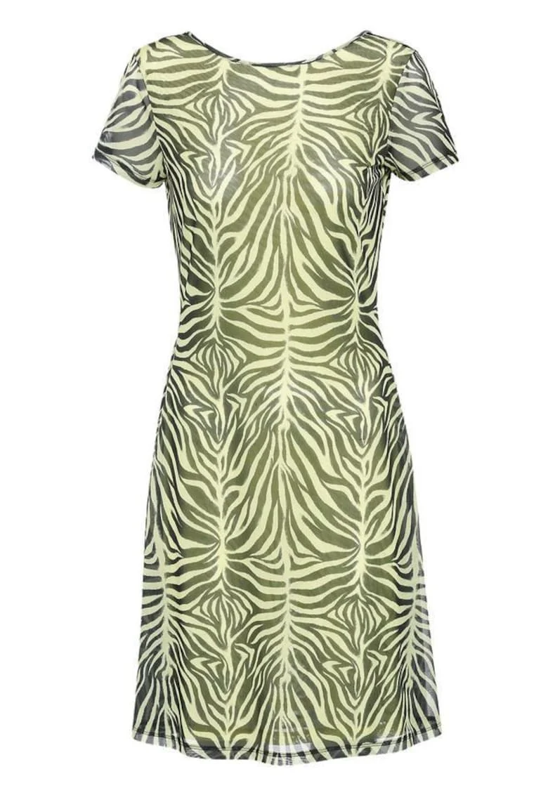 Rochie cu model tropical