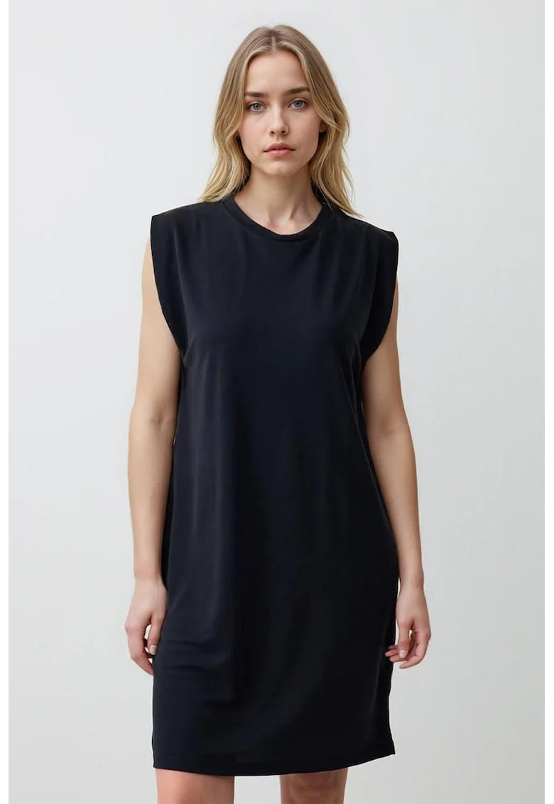 Rochie dreapta scurta, Negru stins