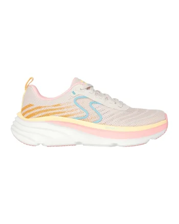 Pantofi sport relaxed fit D'Lux Vapor, Galben/Roz pal
