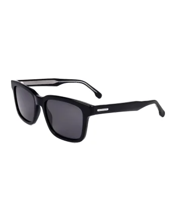 Ochelari de soare dretunghiulari cu lentil uni, Negru