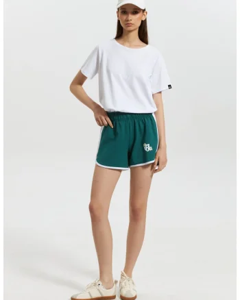Pantaloni pentru dame, scurti, cu imprime