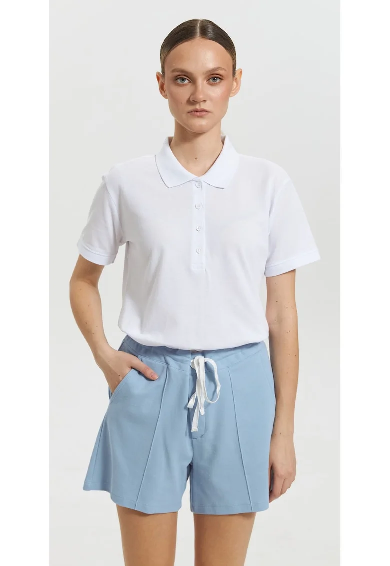 Pantaloni pentru dame, scurti, Albastru