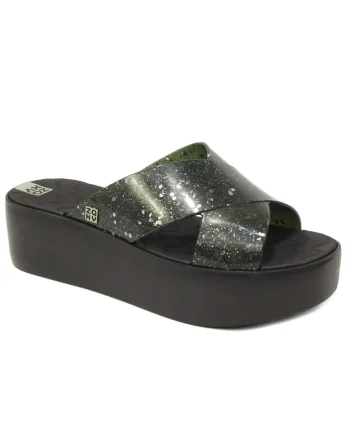 Papuci dama Wonder Tam 18095 90713, Verde