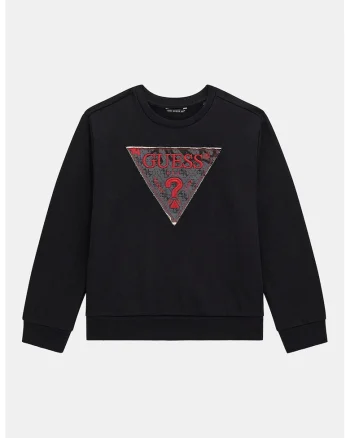 Bluza de trening cu imprimeu logo, Rosu/Negru/Gri deschis