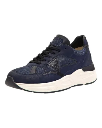 Pantofi barbati  Piele ecologica, Albastru, Albastru