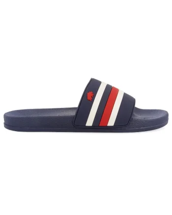Papuci colorblock Burgio 28419, Bleumarin