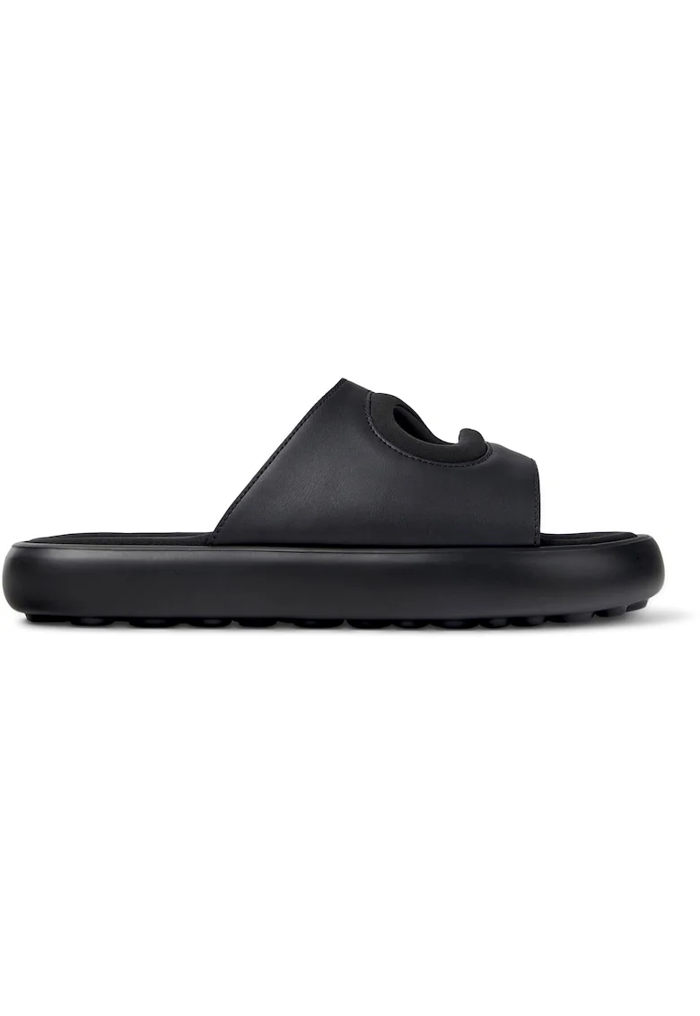 Papuci de piele cu decupaj Pelotas Flota 26711, Negru