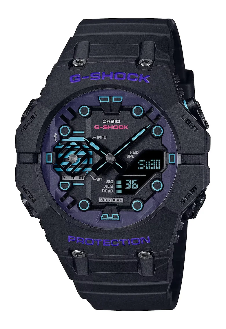Ceas analog si digital, Negru stins