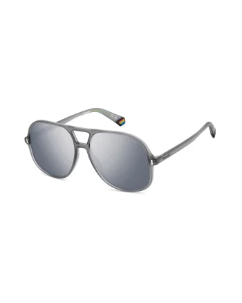 Ochelari de soare aviator polarizati unisex cu lentile-oglinda