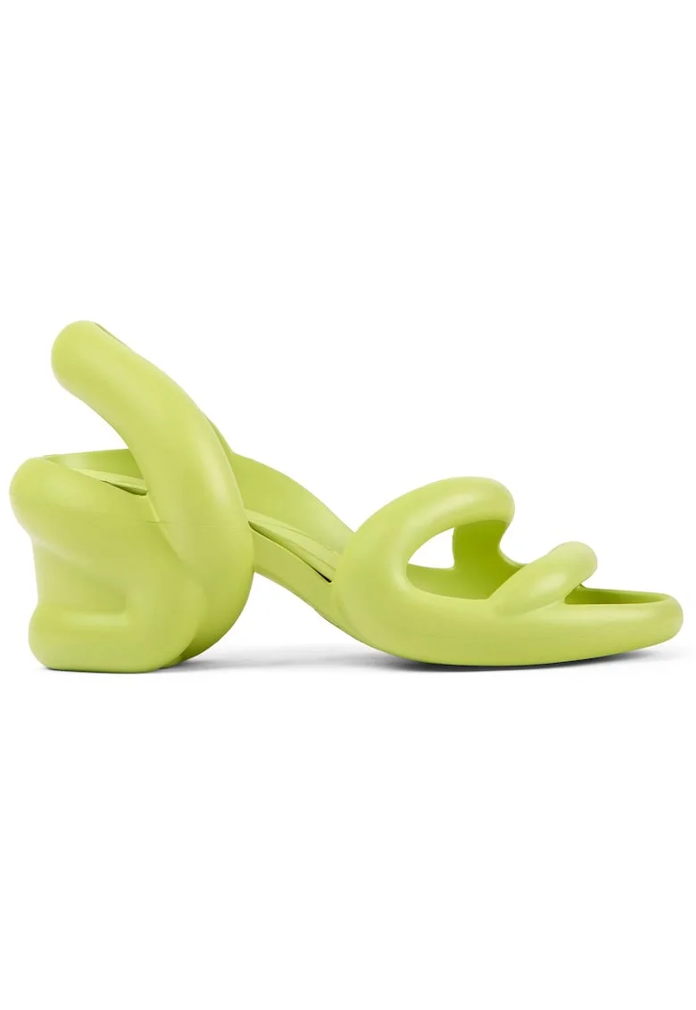 Sandale slingback Kobarah, Galben