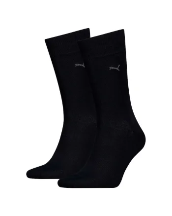 Set de sosete lungi Classic - 2 perechi, Negru