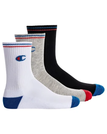 Set de sosete lungi unisex - 3 perechi, Alb/Negru