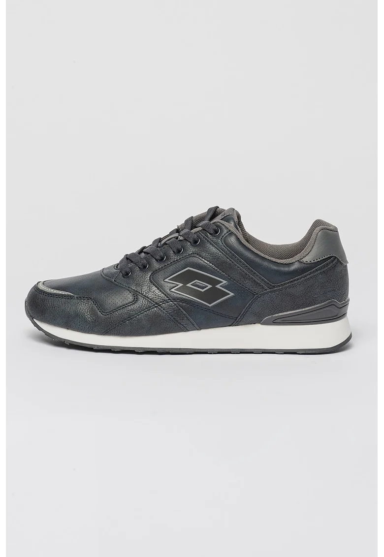 Pantofi sport din piele ecologica, Albastru ultramarin