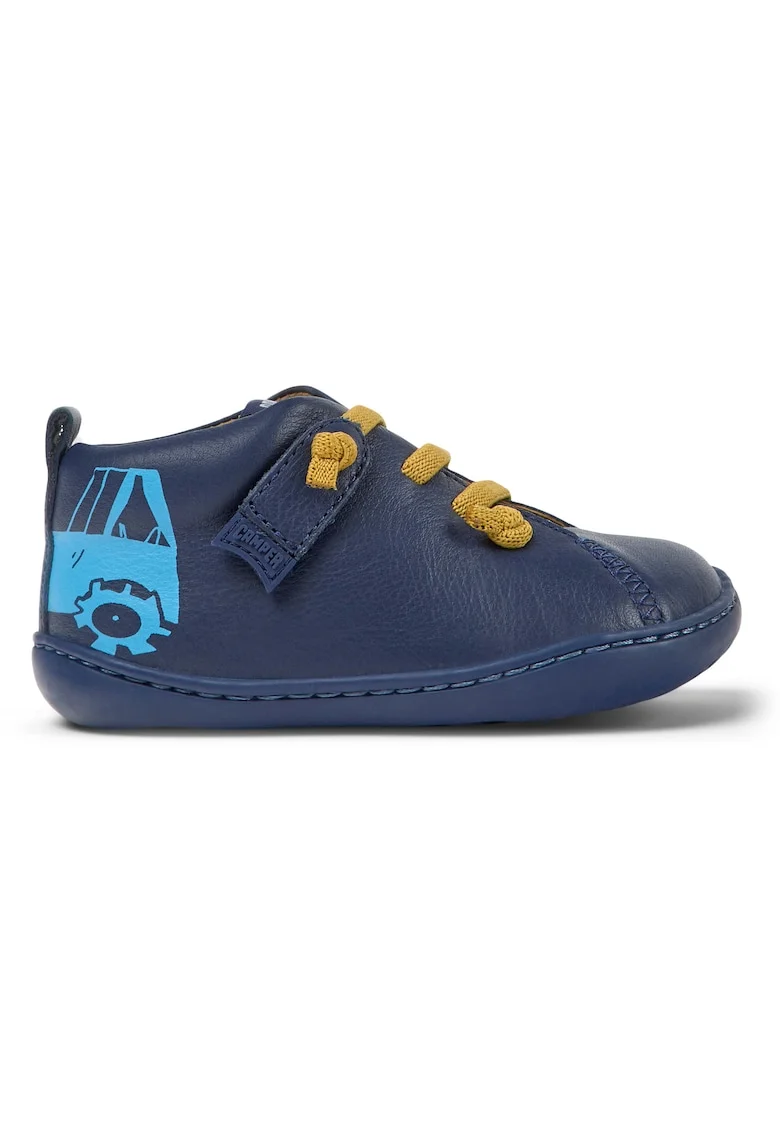 Pantofi sport din piele Peu Cami 8495, Albastru inchis