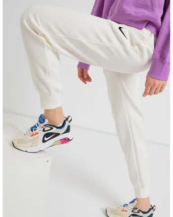 Pantaloni de trening conici Sportswear Phoenix, Alb murdar