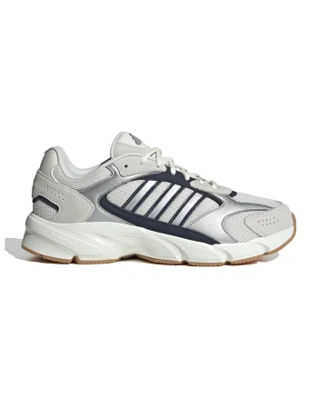 Pantofi sport Crazy Chaos 2000 din plasa si piele intoarsa, Gri deschis/Albastru ultramarin/Argintiu