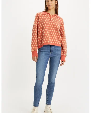 Blugi skinny cu talie inalta 720™, Albastru inchis
