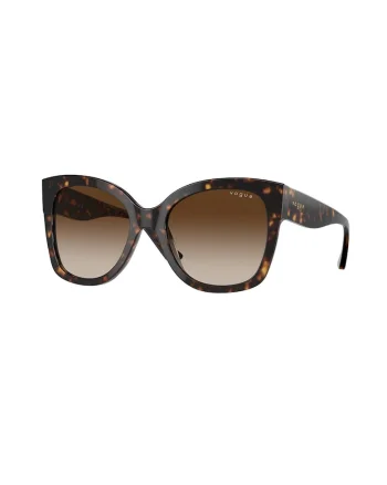 Ochelari de soare butterfly cu lentile in degrade, Maro