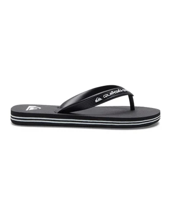 Papuci flip-flop uni Molokai, Alb/Negru
