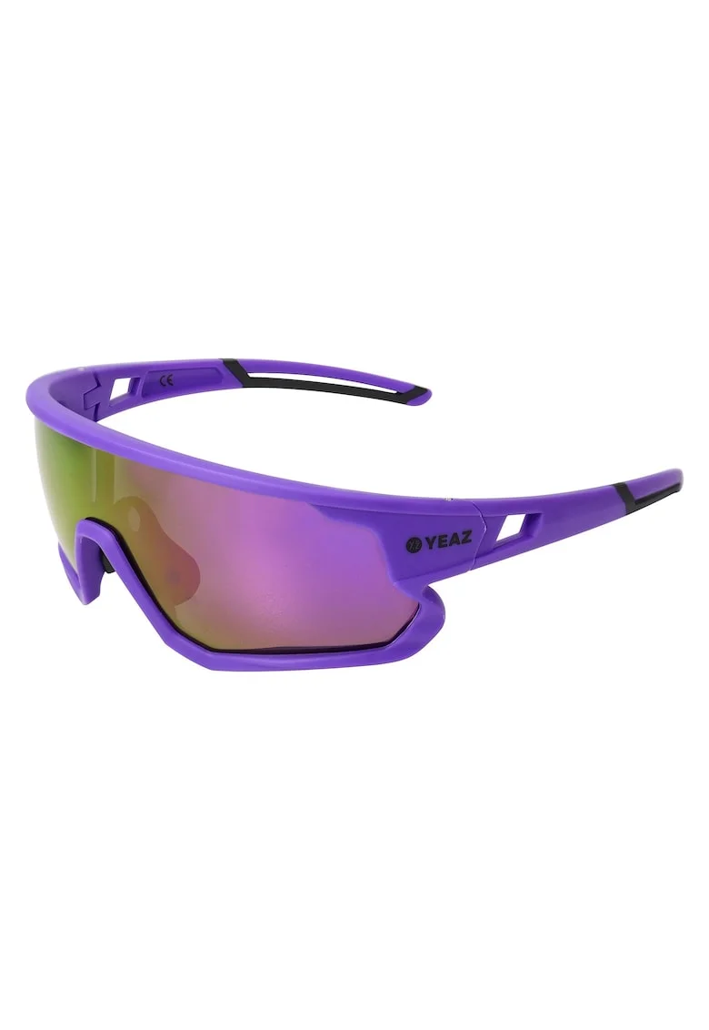 Ochelari de soare wrap polarizati unisex Sunrise, Lila