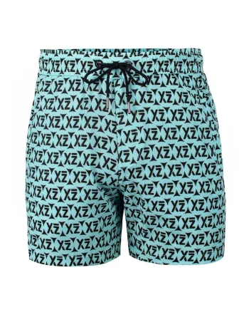 Pantaloni scurti de baie cu logo Sea Shey 28985, Turcoaz